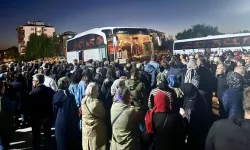 Afyon'da hacı adaylarını uğurlandı