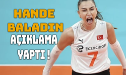 Hande Baladın'dan Açıklama Geldi