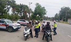 Antalya’da Motosiklet Sürücülerine Yönelik Geniş Çaplı Denetim