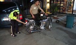 Manavgat’ta Kurallara Uymayan Motosikletlilere Geçit Yok