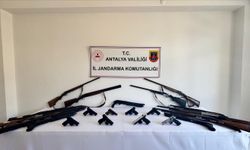 Alanya'da Ruhsatsız Silah Operasyonu