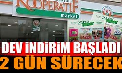 Tarım Kredi Kooperatif Marketleri'nde Dev İndirim Tam 2 Gün Sürecek