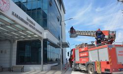 İscehisar'daki Hastanede Afet Tatbikatı Yapıldı