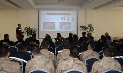 Isparta'da jandarma Personeline Yangınla Mücadele Eğitimi Verildi