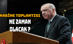 Kabine Toplantısı Bu Hafta Yapılmayacak