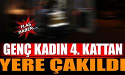 Genç Kadın 4. Kattan Yere Çakıldı
