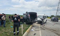 Afyon'da Trafik Kazası 9 Yaralı