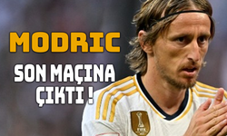 Real Madrid’de Luka Modric'in Son Maçı