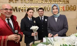 Afyon’da Polis Memurları Hayatlarını Birleştirdi: Nikaha Vali Yiğitbaşı Şahitlik Etti