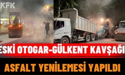 Eski Otogar–Gülkent Kavşağı Arasında Asfalt Yenilemesi Yapıldı