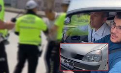 Plakasını Bantla Kapatan Sürücü: “Cenazemiz Var, Babam Polis Memuru”