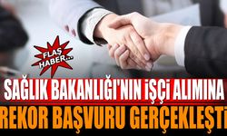 Sağlık Bakanlığı’nın işçi alımına rekor başvuru: 3 kişilik kadroya 8204 başvuru