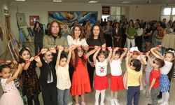 SDÜ Kreş ve Anaokulu Miniklerinden Renkli Resim Sergisi