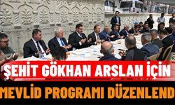 Şehit Gökhan Arslan İçin Mevlid Programı Düzenlendi