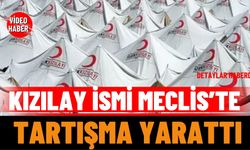 “Kızılay” ismi Meclis’te Tartışma Yarattı