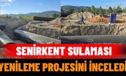 Senirkent Sulaması Yenileme Projesini İnceledi