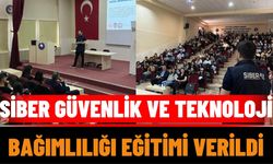 SDÜ'de Öğrencilere Siber Güvenlik ve Teknoloji Bağımlılığı Eğitimi Verildi