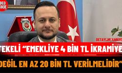 İYİ Parti Isparta İl Başkanı Tekeli: “Emekliye 4 Bin TL İkramiye Değil, En Az 20 Bin TL Verilmelidir”