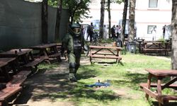 SDÜ Hastanesinde bomba imha tatbikatı yapıldı