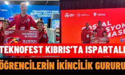Teknofest Kıbrıs’ta Ispartalı Öğrencilerin İkincilik Gururu