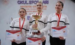 Isparta ekibi artistik cimnastikte üst üste 3. kez Türkiye şampiyonu oldu