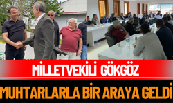 Milletvekili  Gökgöz Muhtarlarla Bir Araya Geldi