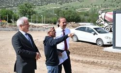 Vali Erin, Sahipsiz Hayvanlar Rehabilitasyon Merkezi İnşaatını İnceledi