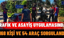 Atabey’de Trafik ve Asayiş Uygulaması: 168 Kişi ve 54 Araç Sorgulandı