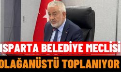 Isparta Belediye Meclisi Olağanüstü Toplanıyor