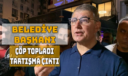 Başkan Cemil Tugay Çöp Topladı, Sendikacıyla Tartıştı