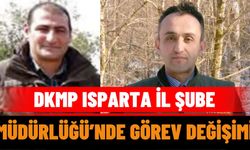 DKMP Isparta İl Şube Müdürlüğü’nde Görev Değişimi