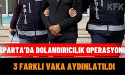 Isparta’da Dolandırıcılık Operasyonu: 3 Farklı Vaka Aydınlatıldı