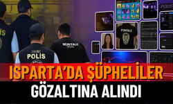 Isparta'da Bahis Operasyonu: Isparta’da Şüpheliler Gözaltına Alındı