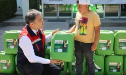 Afyonkarahisar’da Çiftçilere Hümik Asit Desteği