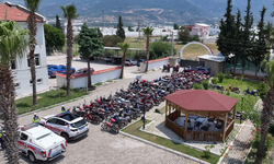 Kaş’ta Motosiklet Denetimi