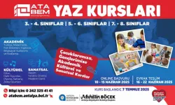 ATABEM yaz kurslarına kayıtlar başladı