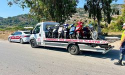 Alanya’da Motosiklet Sürücülerine Yönelik Denetim