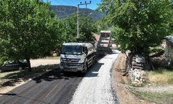 Kaş Beldibi ve Sütleğen Grup Yolu asfaltlanıyor