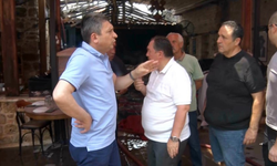 Vali Şahin’den Kaleiçi Yangınına Yerinde Takip