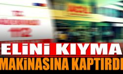 Elini Kıyma Makinasına Kaptırdı