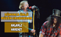 Guns N' Roses Konserinde Ahmet Minguzzi Unutulmadı