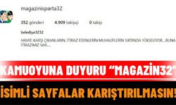 Kamuoyuna Duyuru: “Magazin32” İsimli Sayfalar Karıştırılmasın!