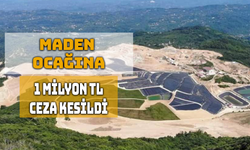 Denizi Kirleten Maden Ocağına Para Cezası