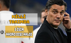 A Millî Takım'da 3 İsim Kadrodan Çıkarıldı