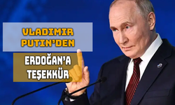 Putin’den Tayyip Erdoğan’a Teşekkür