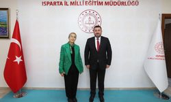 Şadiye Başdeğirmen’den İl Millî Eğitim Müdürü Recai Ocak’a Ziyaret