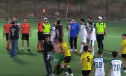Son Saniyede Atılan Gol Sayılmayınca Saha Karıştı!