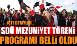 SDÜ 2025 Mezuniyet Töreni Programı Belli Oldu