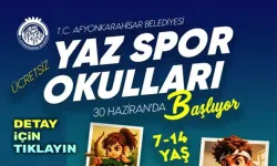 Afyonkarahisar Belediyesi Ücretsiz Yaz Spor Okulları Başlıyor!