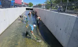 Dinar Belediyesi Çevre Temizliği İçin Sahada